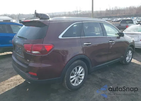2019 Kia Sorento 2.4L Lx z USA, uszkodzony, nr VIN 5XYPGDA35KG432977